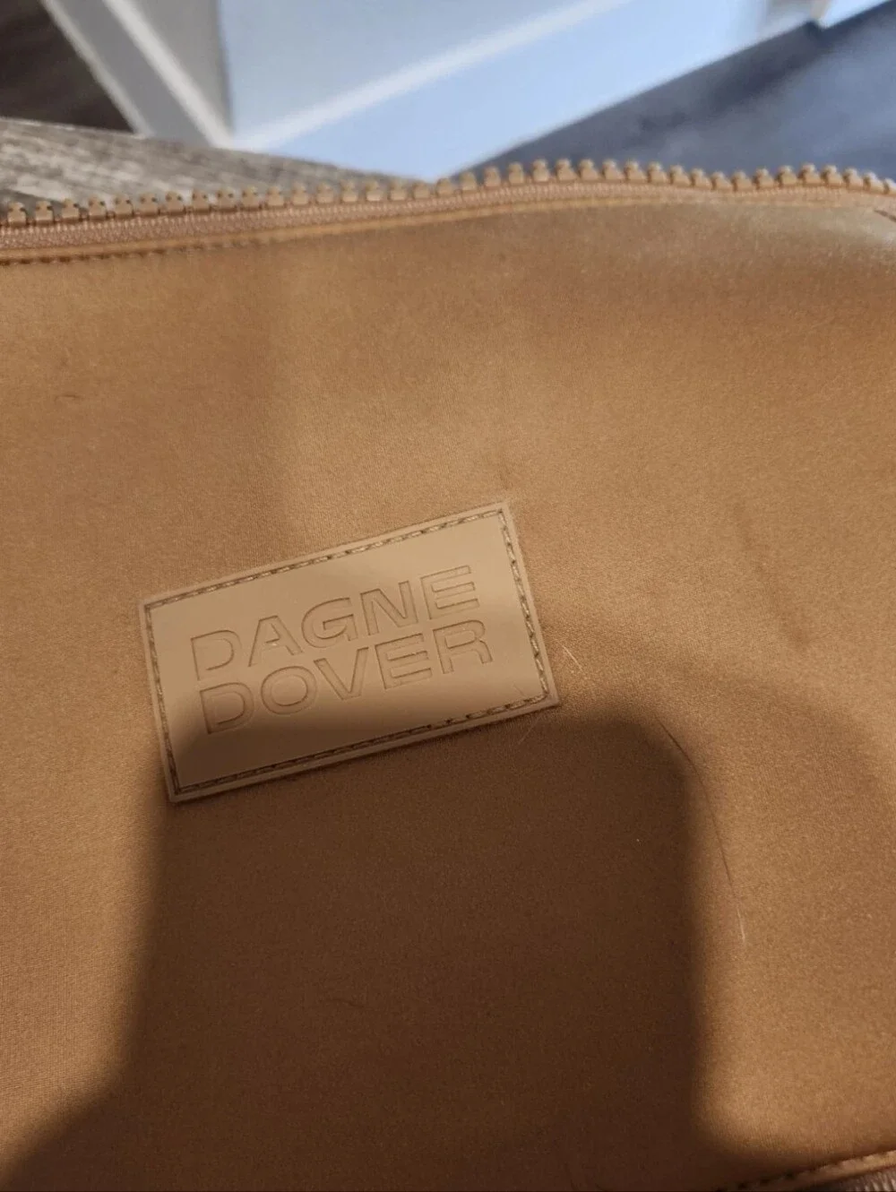 Dagne Dover Indi Neoprene Diaper Backpack Large - Camel Brown